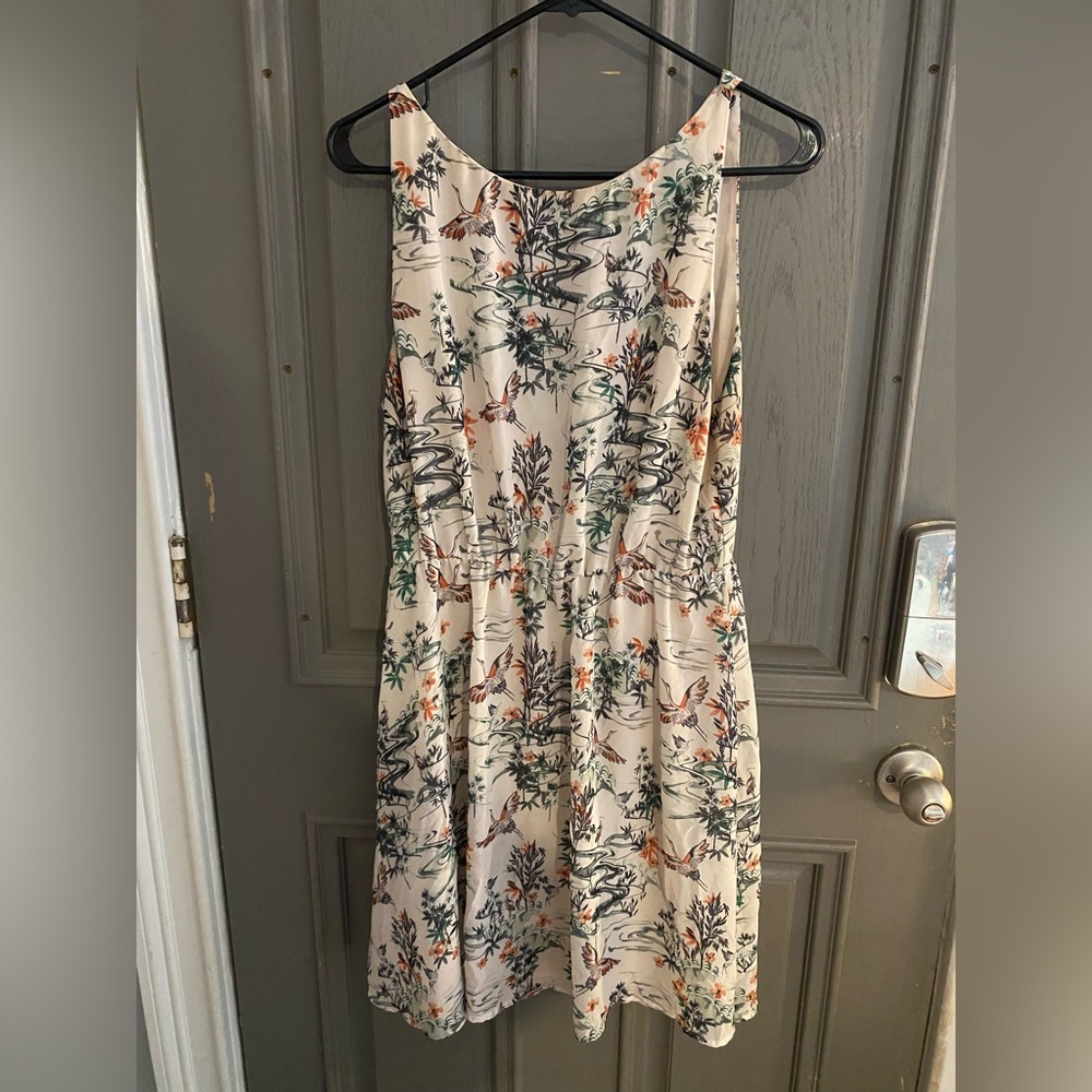 Everglades Print Sleeveless Dress